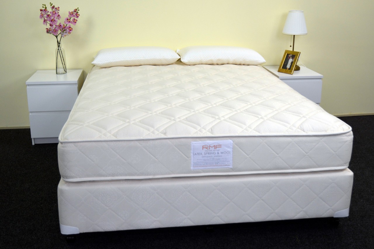latex with spring mattress